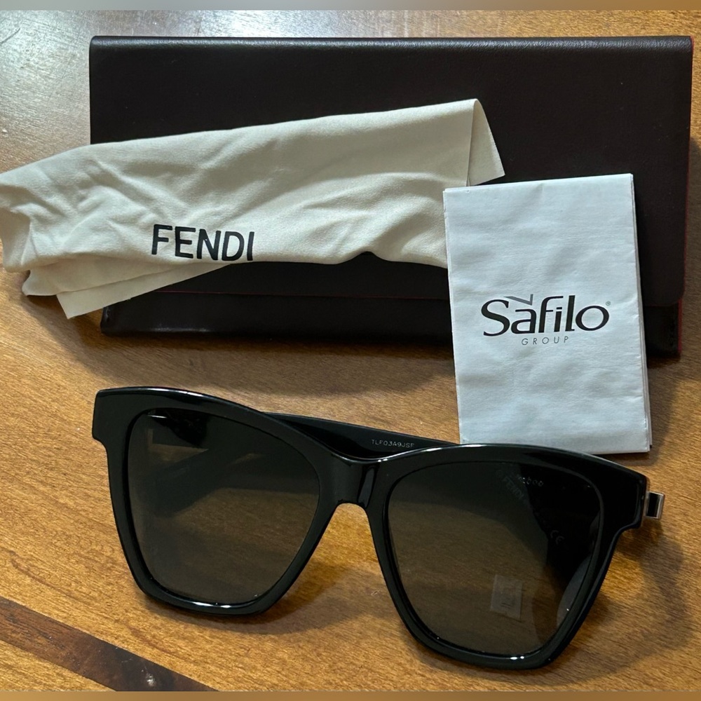 Fendi Designer Black Shades